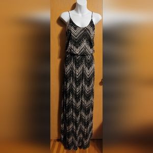 Boho Chevron Tribal Print Dress